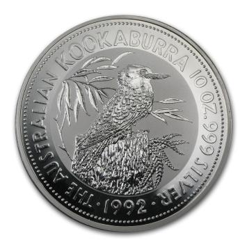 Australië Kookaburra 1992 10 ounce silver